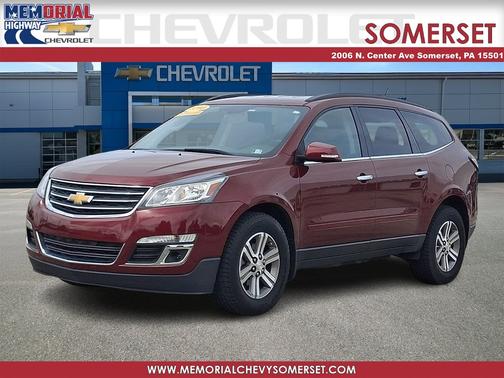 Siren Red Tintcoat 2016 Chevrolet Traverse AWD 4dr LT w/1LT