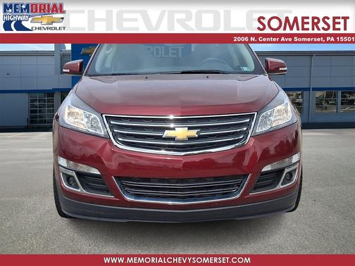 Siren Red Tintcoat 2016 Chevrolet Traverse AWD 4dr LT w/1LT