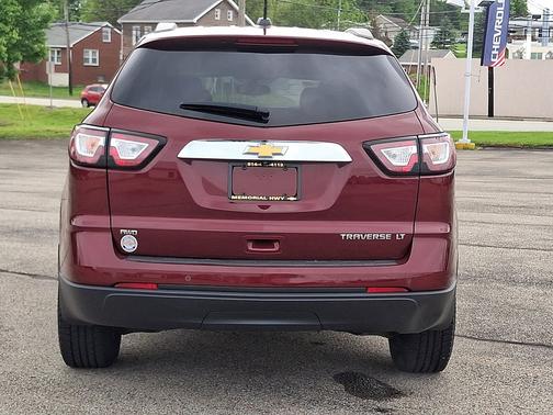 Siren Red Tintcoat 2016 Chevrolet Traverse AWD 4dr LT w/1LT