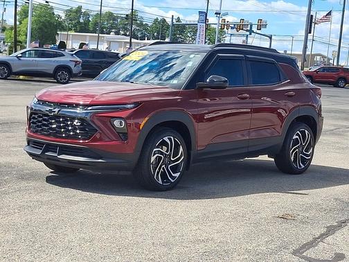 Crimson Metallic 2024 Chevrolet Trailblazer AWD 4dr RS