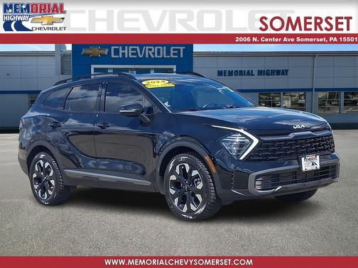 Ebony Black 2024 Kia Sportage X-Line AWD