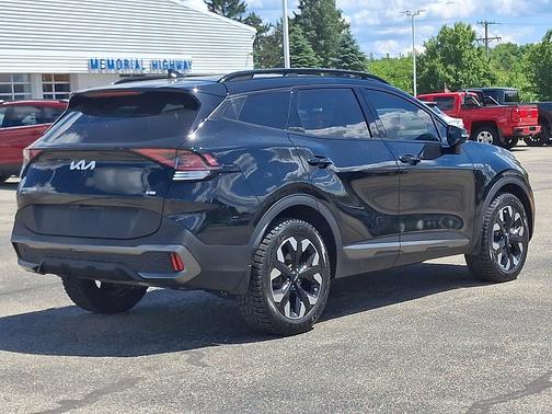 Ebony Black 2024 Kia Sportage X-Line AWD