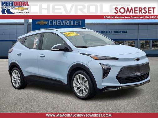 Ice Blue Metallic 2023 Chevrolet Bolt EUV FWD 4dr LT