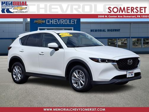 Rhodium White Metallic 2023 Mazda CX-5 2.5 S Preferred Package AWD