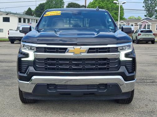 Black 2026 Chevrolet Silverado 1500 4WD Double Cab 147" LT w/1LT