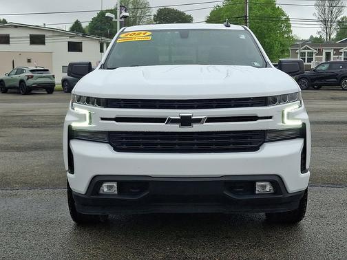 Summit White 2021 Chevrolet Silverado 1500 4WD Crew Cab 147" RST