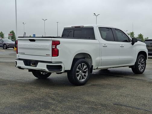 Summit White 2021 Chevrolet Silverado 1500 4WD Crew Cab 147" RST
