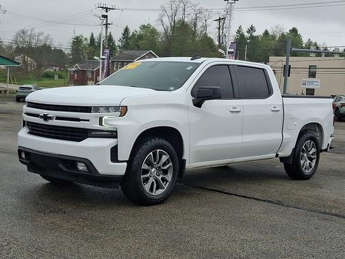 Summit White 2021 Chevrolet Silverado 1500 4WD Crew Cab 147" RST