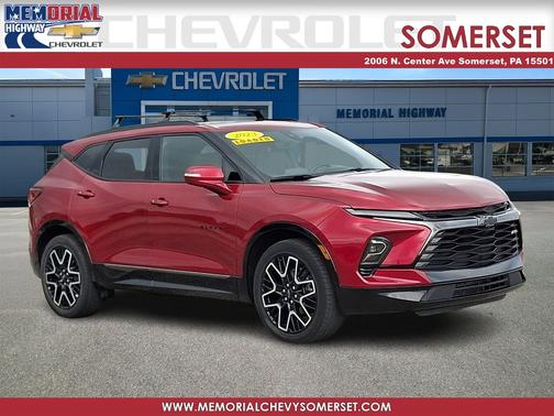 Radiant Red Tintcoat 2023 Chevrolet Blazer AWD 4dr RS