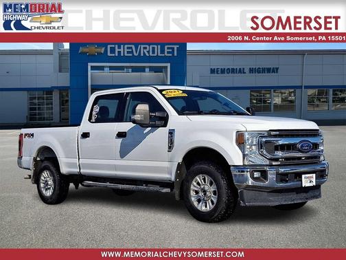 Oxford White 2021 Ford F-250 XLT