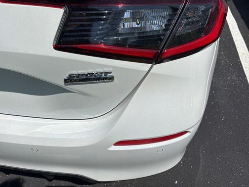 Platinum White 2023 Honda Civic Sport Touring