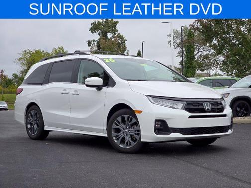 Platinum White Pearl 2026 Honda Odyssey Touring
