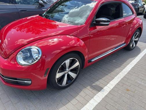 Red 2012 Volkswagen Beetle