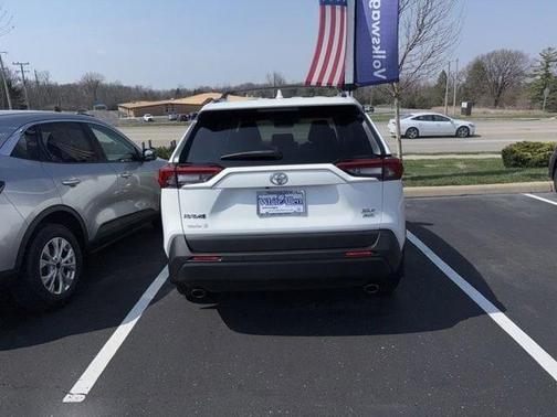 White 2020 Toyota RAV4 XLE Premium