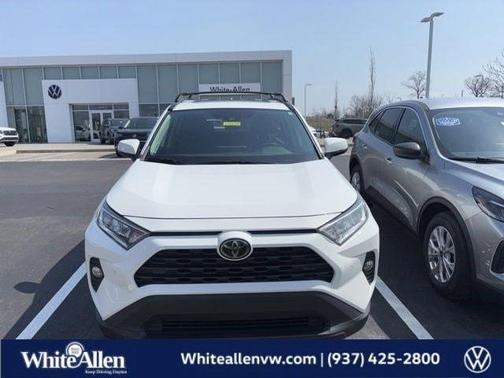White 2020 Toyota RAV4 XLE Premium