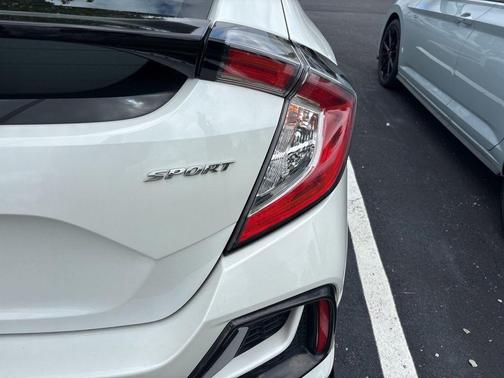 White 2021 Honda Civic Sport