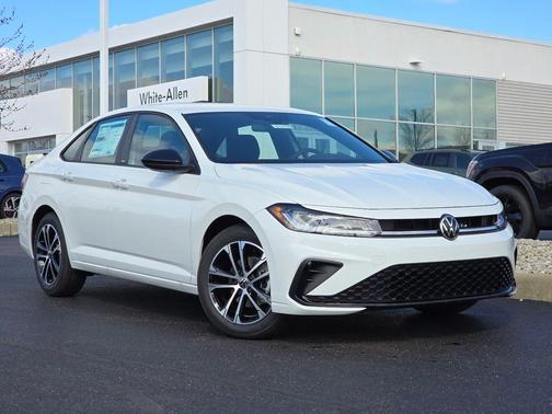 Pure White 2026 Volkswagen Jetta 1.5T Sport