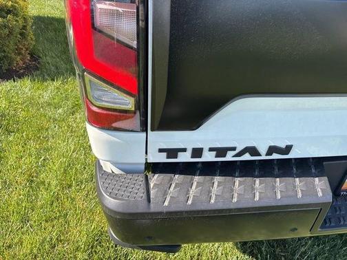 Glacier White 2023 Nissan Titan PRO-4X