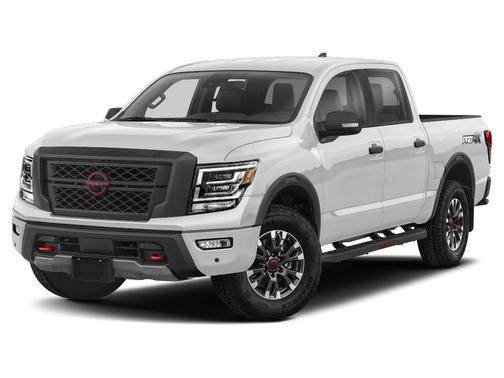 Glacier White 2023 Nissan Titan PRO-4X