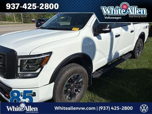 Glacier White 2023 Nissan Titan PRO-4X