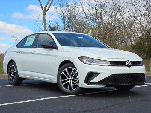 Pure White 2026 Volkswagen Jetta 1.5T Sport