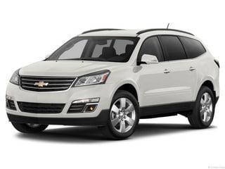 White 2013 Chevrolet Traverse LS