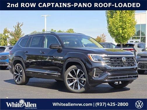 Deep Black Pearl Effect 2026 Volkswagen Atlas 2.0T SEL Premium R-Line