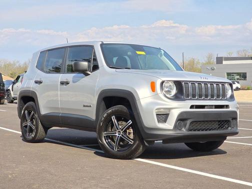 Glacier Metallic 2020 Jeep Renegade Sport