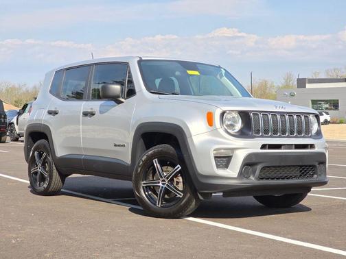 Glacier Metallic 2020 Jeep Renegade Sport