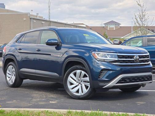 Tourmaline Blue Metallic 2020 Volkswagen Atlas Cross Sport 2.0T SE w/Technology