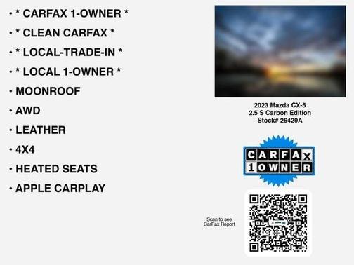 2023 Mazda CX-5 Carbon Edition