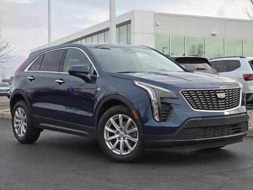 Twilight Blue Metallic 2022 Cadillac XT4 Luxury
