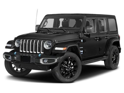 Black Clearcoat 2023 Jeep Wrangler 4xe Rubicon
