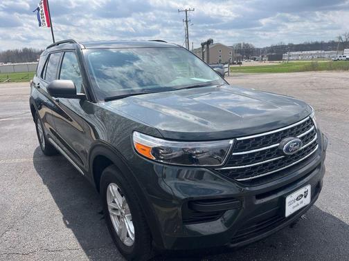 Green Metallic 2023 Ford Explorer XLT