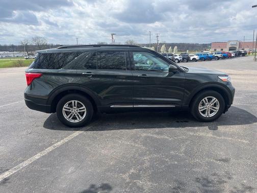 Green Metallic 2023 Ford Explorer XLT