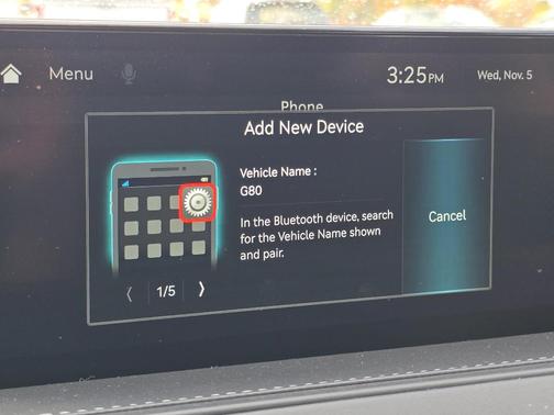 2023 Genesis G80 2.5T