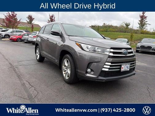 Predawn Gray Mica 2018 Toyota Highlander Hybrid Limited