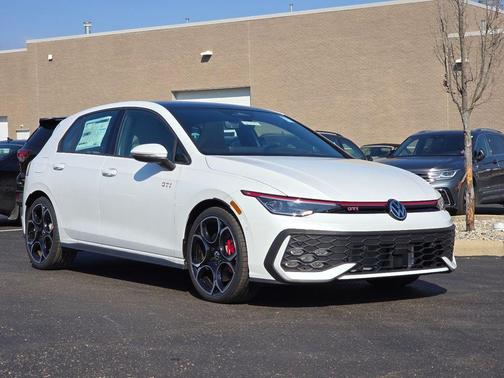 Opal White Pearl 2026 Volkswagen Golf GTI 2.0T Autobahn