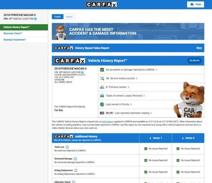 2018 Porsche Macan S