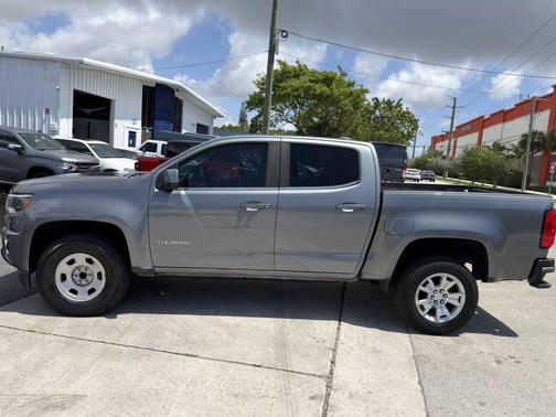 Satin Steel Metallic 2018 Chevrolet Colorado LT