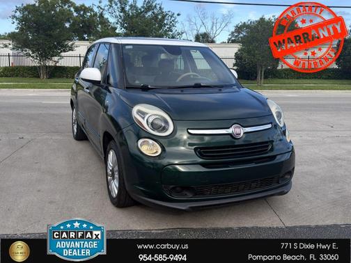 Verde Bosco Perla (Forest Green) 2014 FIAT 500L Easy