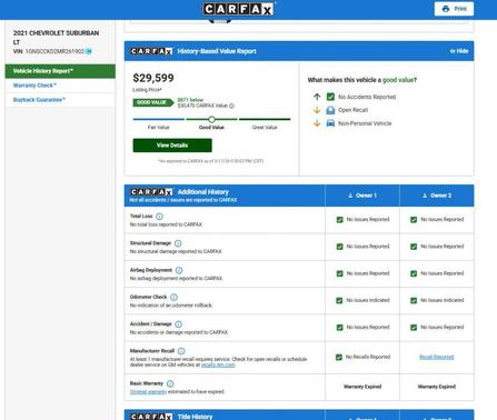 2021 Chevrolet Suburban LT