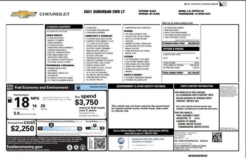 2021 Chevrolet Suburban LT