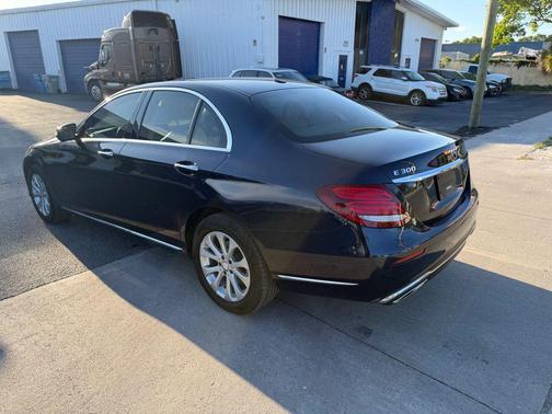 Lunar Blue Metallic 2017 Mercedes-Benz E-Class E 300 4MATIC Sedan 4D