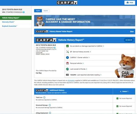 2013 Toyota RAV4 XLE