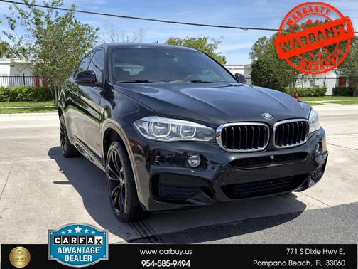Black 2019 BMW X6 xDrive35i