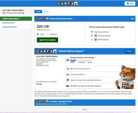 2016 GMC Yukon Denali