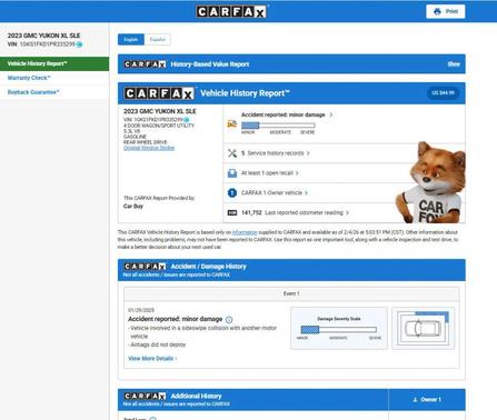 2023 GMC Yukon XL SLE