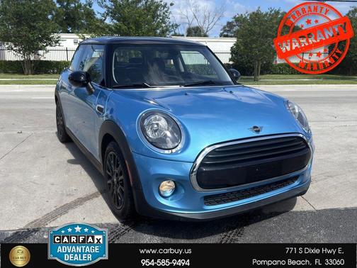 Blue 2019 MINI Hardtop Cooper