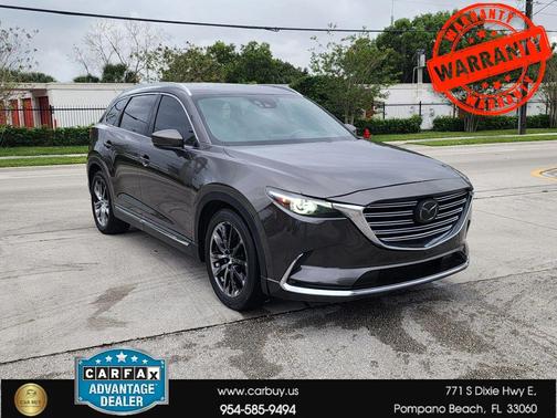 Machine Gray Metallic 2016 Mazda CX-9 Grand Touring